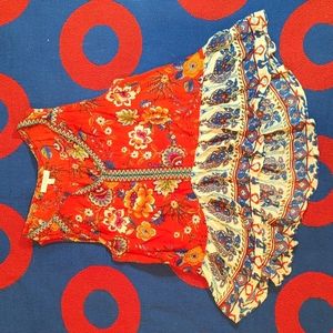 Patrons of Peace Boho Flowy Sleeveless Top